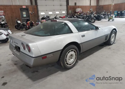 1986 Chevrolet Corvette из США, поврежденный, VIN 1G1YY0781G5118295